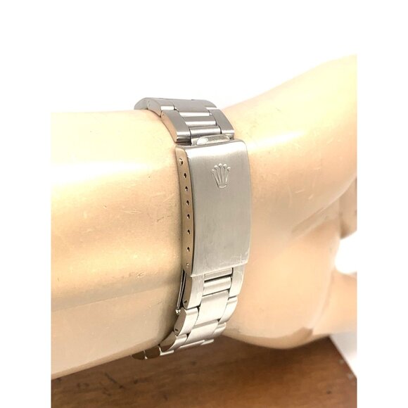 Rolex OysterDate Men's Watch 6694 Swiss Mechanical 70S Stella Green Lacquer Dial - Picture 12 of 16